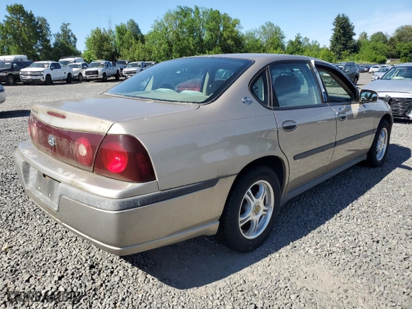 2001 Chevrolet Impala with VIN 2G1WF55E319176194, listed as a Copart auction lot 58939014 with 132,497 mi miles and Clean Title. Bid and sale history available at carsss.com. Image 3.
