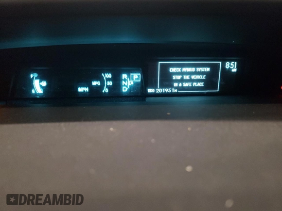 2014 Toyota Prius Four z VIN JTDKN3DU3E1749644, wystawiony jako Copart lot #56952265 z przebiegiem 201 951 mil mil oraz Szkoda całkowita • Salvage title. Historia ofert i sprzedaży dostępna na DreamBid. Obrazek 9.