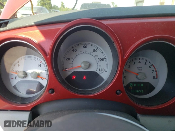 2007 Chrysler PT Cruiser Touring with VIN 3A4FY58B47T577255, listed as a Copart auction lot 64048425 with 111,649 mi miles and Clean title. Bid and sale history available at DreamBid. Image 9.