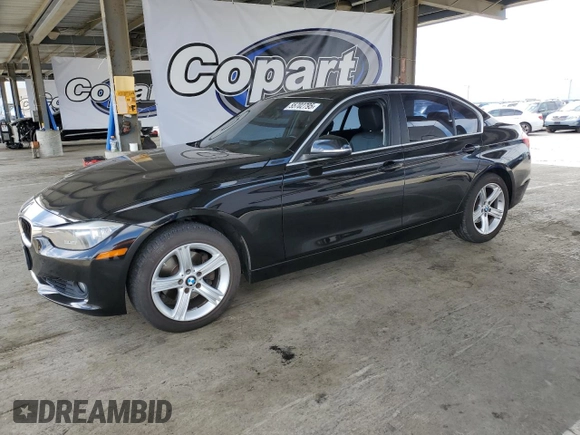 2015 BMW 3 Series 328i with VIN WBA3C1C54FP851488, listed as a Copart auction lot 55702795 with 110,996 mi miles and Clean Title. Bid and sale history available at carsss.com. Image 1.