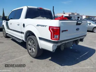 2017 Ford F-150 XL with VIN 1FTEW1CG1HFB66913, listed as a IAAI auction lot 41860989 with 50,539 mi miles. Bid and sale history available at carsss.com. Image 3.
