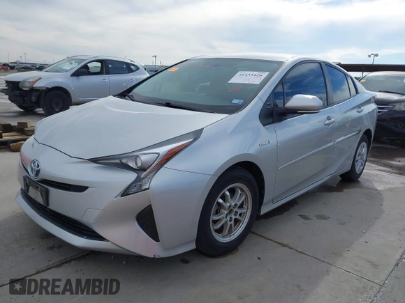 2016 Toyota Prius Two with VIN JTDKBRFU9G3010519, listed as a IAAI auction lot 41455426 with 82,029 mi miles. Bid and sale history available at carsss.com. Image 18.