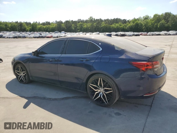 2015 Acura TLX with VIN 19UUB1F33FA022727, listed as a Copart auction lot 53667755 with 140,031 mi miles and Salvage title. Bid and sale history available at DreamBid. Image 2.