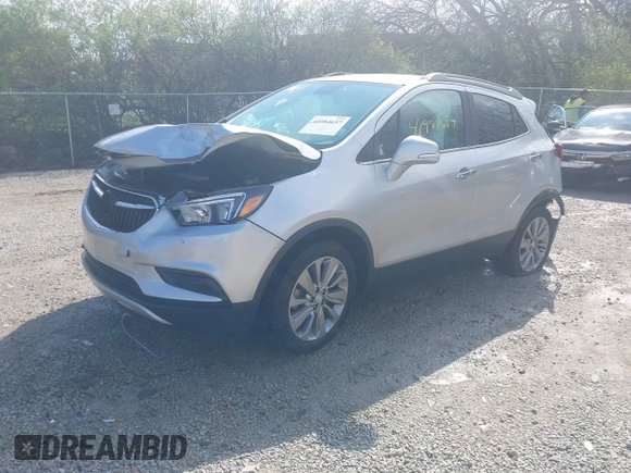 2018 Buick Encore Preferred with VIN KL4CJASB1JB675175, listed as a IAAI auction lot 41984657 with 95,758 mi miles. Bid and sale history available at carsss.com. Image 2.