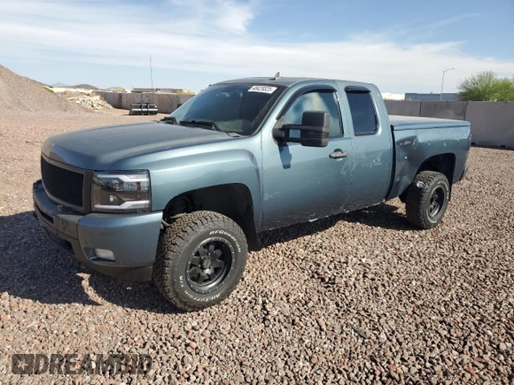 2008 Chevrolet Silverado 1500 with VIN 1GCFK19Y48Z122127, listed as a Copart auction lot 48429325 with 129,553 mi miles and Salvage Title. Bid and sale history available at DreamBid. Image 1.