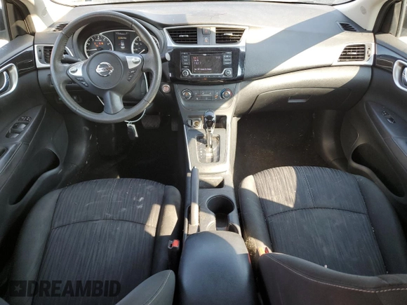 2017 Nissan Sentra S with VIN 3N1AB7AP7HY337823, listed as a Copart auction lot 62816995 with 73,448 mi miles and Salvage title. Bid and sale history available at DreamBid. Image 8.
