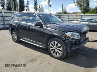 2018 Mercedes-Benz GLS 450 z VIN 4JGDF6EE9JB162914, wystawiony jako Copart lot #55346545 z przebiegiem 97 331 mil mil oraz Szkody całkowita. Historia ofert i sprzedaży dostępna na DreamBid. Obrazek 4.