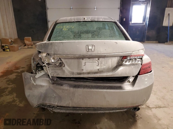 2013 Honda Accord Sdn EX-L with VIN 1HGCR2F86DA147954, listed as a Copart auction lot 45947215 with 81,791 mi miles and Salvage Title. Bid and sale history available at carsss.com. Image 6.