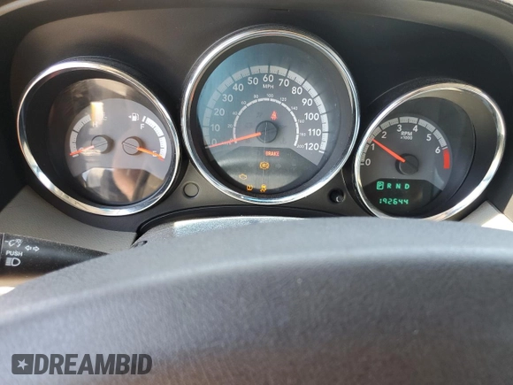 2011 Dodge Caliber Mainstreet with VIN 1B3CB3HA2BD205628, listed as a Copart auction lot 53060615 with 192,644 mi miles and Salvage Title. Bid and sale history available at carsss.com. Image 9.