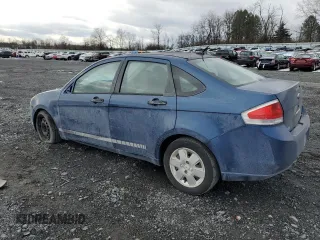 2008 Ford Focus S with VIN 1FAHP34N68W269530, listed as a Copart auction lot 83784324 with 195,123 mi miles and Salvage Title. Bid and sale history available at carsss.com. Image 2.