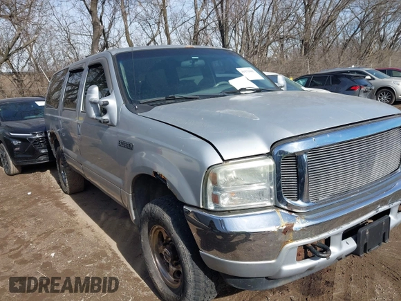 2001 Ford Excursion XLT z VIN 1FMNU41S41EC12353, wystawiony jako IAAI lot #41573845 z przebiegiem 198 777 mil mil oraz . Historia ofert i sprzedaży dostępna na DreamBid. Obrazek 1.