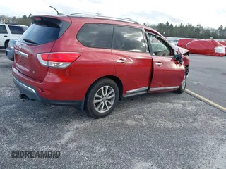 2015 Nissan Pathfinder SV with VIN 5N1AR2MN9FC625169, listed as a IAAI auction lot 40940937 with 68,555 mi miles and . Bid and sale history available at DreamBid. Image 4.