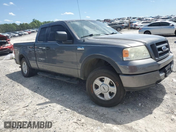 2005 Ford F-150 STX с VIN 1FTRX14W15FB67981, выставлен на аукционе Copart как лот 58006795 с пробегом 122 627 миль миль и Чистый • Clean title. История ставок и продаж доступна на DreamBid. Изображение 4.