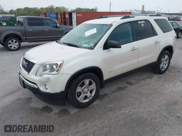 2010 GMC Acadia SLE with VIN 1GKLRLED3AJ144951, listed as a IAAI auction lot 42041055 with 286,072 mi miles and . Bid and sale history available at DreamBid. Image 2.