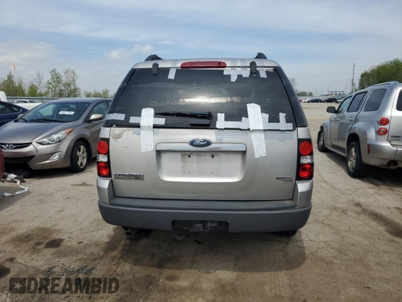 2006 Ford Explorer XLT with VIN 1FMEU73E26UB73638, listed as a Copart auction lot 54500345 with 134,034 mi miles and Clean Title. Bid and sale history available at carsss.com. Image 6.
