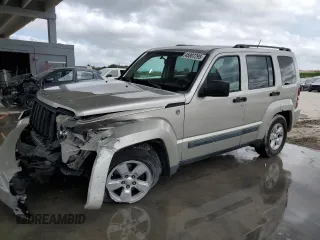 2009 Jeep Liberty Sport with VIN 1J8GN28K29W519314, listed as a Copart auction lot 45807295 with 126,665 mi miles and Salvage Title. Bid and sale history available at carsss.com. Image 1.