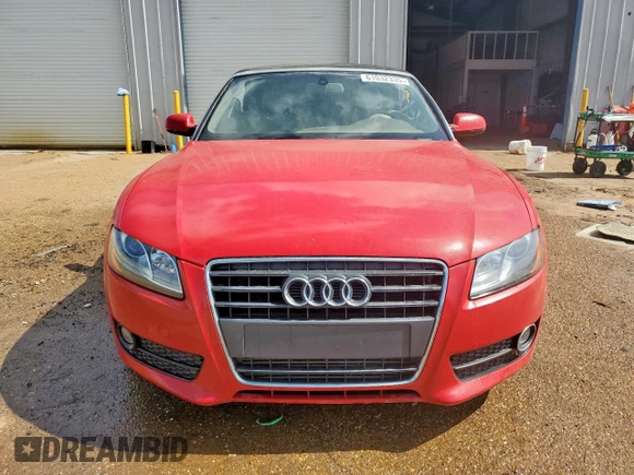 2012 Audi A5 Premium with VIN WAUAFAFH7CN005710, listed as a Copart auction lot 61032335 with 31,492 mi miles and Clean title. Bid and sale history available at DreamBid. Image 5.