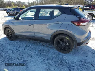2022 Nissan Kicks SV with VIN 3N1CP5CV9NL508011, listed as a Copart auction lot 49447555 with 51,412 mi miles and Salvage Title. Bid and sale history available at carsss.com. Image 2.