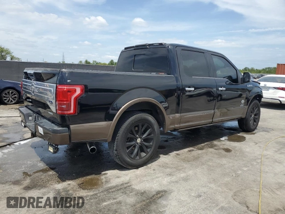 2016 Ford F-150 XL with VIN 1FTEW1CG8GFB21692, listed as a Copart auction lot 54180035 with 307,791 mi miles and Salvage title. Bid and sale history available at DreamBid. Image 3.