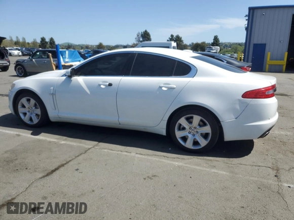 2011 Jaguar XF with VIN SAJWA0FB6BLR86959, listed as a Copart auction lot 52579385 with 110,087 mi miles and Salvage Title. Bid and sale history available at carsss.com. Image 2.