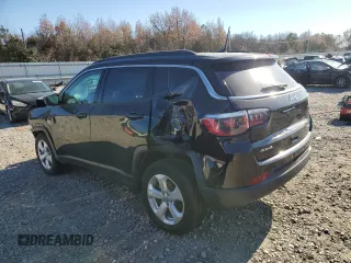 2019 Jeep Compass Latitude with VIN 3C4NJDBB0KT641860, listed as a Copart auction lot 83894084 with 87,230 mi miles and Salvage Title. Bid and sale history available at carsss.com. Image 2.