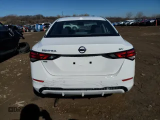 2021 Nissan Sentra SV with VIN 3N1AB8CV6MY263418, listed as a Copart auction lot 46242745 with 56,746 mi miles and Salvage Title. Bid and sale history available at carsss.com. Image 6.