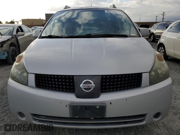 2004 Nissan Quest SE with VIN 5N1BV28U94N325571, listed as a Copart auction lot 80979264 with 0 mi miles and Clean Title. Bid and sale history available at carsss.com. Image 5.