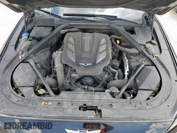 2018 Genesis G80 Sport with VIN KMHGN4JB9JU232870, listed as a Copart auction lot 57445915 with 62,172 mi miles and Salvage title. Bid and sale history available at DreamBid. Image 11.