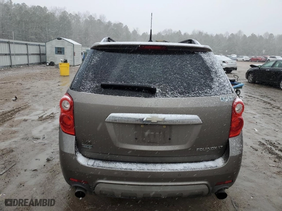 2011 Chevrolet Equinox LT w/2LT with VIN 2CNFLPE55B6216124, listed as a Copart auction lot 44753515 with 131,897 mi miles and Clean Title. Bid and sale history available at carsss.com. Image 6.