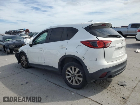 2013 Mazda CX-5 Touring with VIN JM3KE2CE9D0137982, listed as a Copart auction lot 43260805 with 0 mi miles and Salvage Title. Bid and sale history available at carsss.com. Image 2.