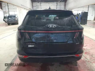 2024 Hyundai Tucson SEL with VIN 5NMJFCDE3RH350634, listed as a Copart auction lot 50632875 with 5,539 mi miles and Salvage Title. Bid and sale history available at carsss.com. Image 6.