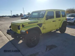 2023 Jeep Wrangler Sport with VIN 1C4HJXDN2PW562603, listed as a Copart auction lot 81111784 with 24,293 mi miles and Salvage Title. Bid and sale history available at DreamBid. Image 1.