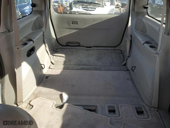 2000 Mazda MPV DX with VIN JM3LW28G0Y0132641, listed as a Copart auction lot 87717555 with 159,657 mi miles and Salvage Title. Bid and sale history available at carsss.com. Image 10.