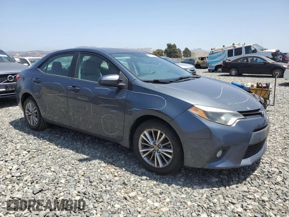 2014 Toyota Corolla L with VIN 5YFBURHE3EP011198, listed as a Copart auction lot 61271545 with 142,887 mi miles and Salvage title. Bid and sale history available at DreamBid. Image 4.