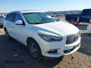 2016 Infiniti QX60 with VIN 5N1AL0MN7GC507726, listed as a IAAI auction lot 41754036 with 167,213 mi miles. Bid and sale history available at carsss.com. Image 1.