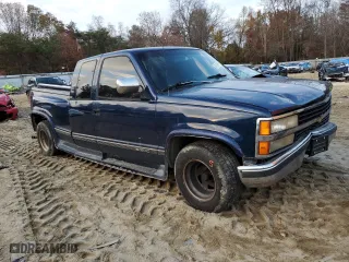 1993 Chevrolet C/K 1500 with VIN 2GCEC19K5P1248511, listed as a Copart auction lot 81170814 with 238,029 mi miles and Salvage Title. Bid and sale history available at carsss.com. Image 4.