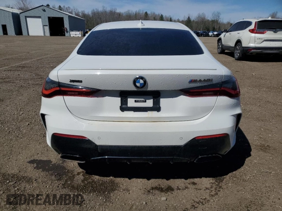 2021 BMW 4 Series M440i xDrive with VIN WBA13AR00MCG86985, listed as a Copart auction lot 49809835 with 112,112 mi miles and Clean Title. Bid and sale history available at DreamBid. Image 6.