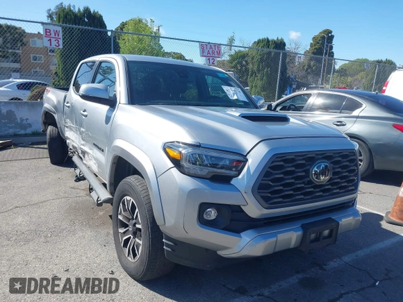 2022 Toyota Tacoma SR5 with VIN 3TMDZ5BN6NM122590, listed as a IAAI auction lot 41714578 with 56,472 mi miles and . Bid and sale history available at DreamBid. Image 1.