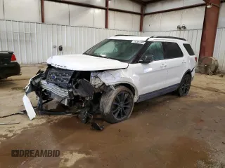 2018 Ford Explorer XLT with VIN 1FM5K8D85JGA53554, listed as a Copart auction lot 58301995 with 144,621 mi miles and Salvage title. Bid and sale history available at DreamBid. Image 1.