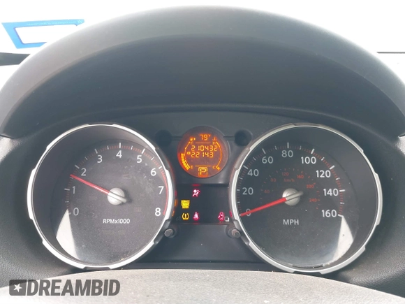 2009 Nissan Rogue SL with VIN JN8AS58T09W320539, listed as a IAAI auction lot 41870913 with 210,432 mi miles and . Bid and sale history available at DreamBid. Image 7.