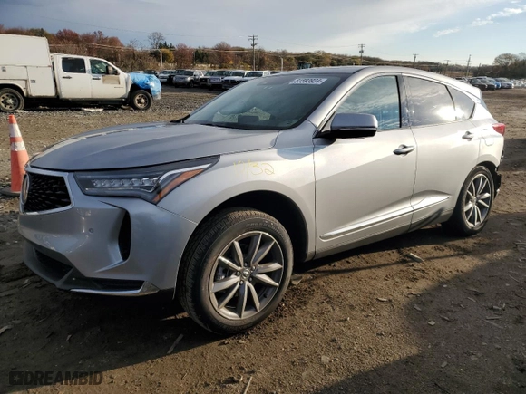 2024 Acura RDX w/Technology Package with VIN 5J8TC2H50RL032511, listed as a Copart auction lot 81593924 with 3,464 mi miles and Salvage Title. Bid and sale history available at carsss.com. Image 1.
