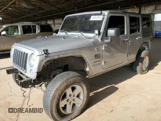 2018 Jeep Wrangler JK Unlimited Sport S with VIN 1C4BJWDG9JL835725, listed as a Copart auction lot 64043894 with 139,656 mi miles and Salvage Title. Bid and sale history available at carsss.com. Image 1.