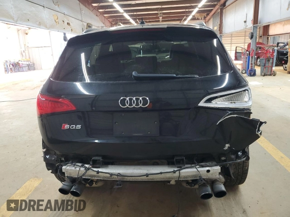 2017 Audi SQ5 Premium Plus with VIN WA1CCAFP7HA056886, listed as a Copart auction lot 88440615 with 70,262 mi miles and Salvage title. Bid and sale history available at DreamBid. Image 6.