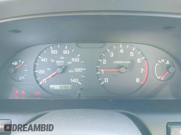 2001 Nissan Altima GXE with VIN 1N4DL01D21C163572, listed as a IAAI auction lot 41616201 with 92,863 mi miles. Bid and sale history available at carsss.com. Image 7.