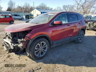 2022 Honda CR-V EX with VIN 7FARW2H53NE033248, listed as a Copart auction lot 89315105 with 102,029 mi miles and Salvage Title. Bid and sale history available at carsss.com. Image 1.