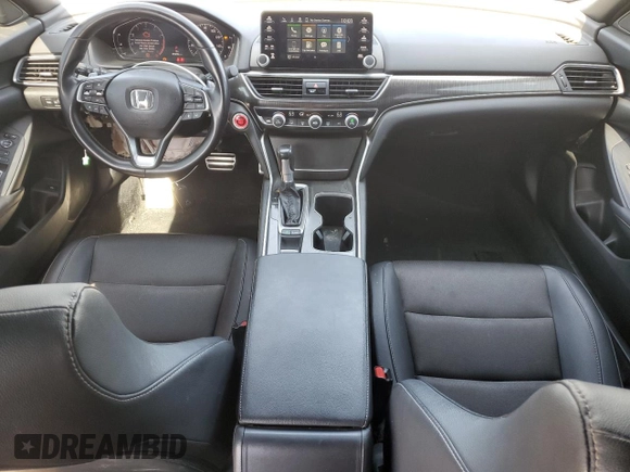 2020 Honda Accord Sport with VIN 1HGCV1F34LA123953, listed as a Copart auction lot 59632755 with 93,696 mi miles and Salvage title. Bid and sale history available at DreamBid. Image 8.