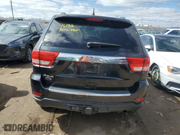 2013 Jeep Grand Cherokee Overland with VIN 1C4RJFCG4DC586089, listed as a Copart auction lot 50768105 with 98,862 mi miles and Non Repairable. Bid and sale history available at carsss.com. Image 6.