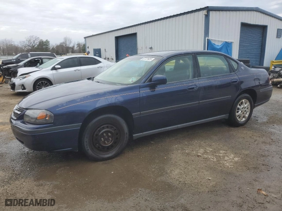 2000 Chevrolet Impala with VIN 2G1WF55E5Y9160394, listed as a Copart auction lot 87721925 with 0 mi miles and Salvage Title. Bid and sale history available at carsss.com. Image 1.