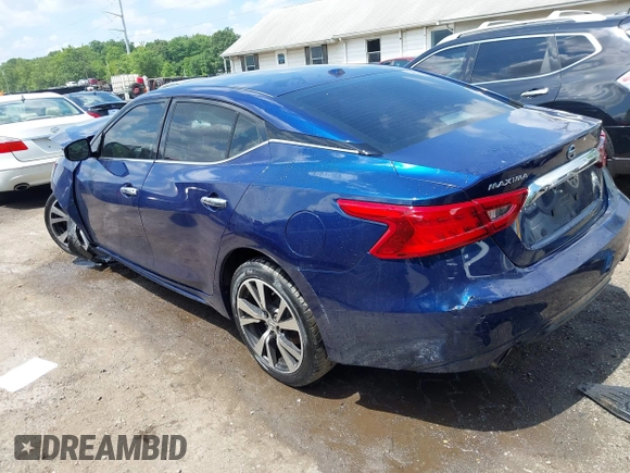 2016 Nissan Maxima SR with VIN 1N4AA6AP2GC431292, listed as a IAAI auction lot 42355545 with 153,900 mi miles and . Bid and sale history available at DreamBid. Image 3.