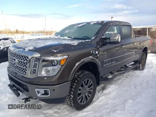 2016 Nissan Titan XD PRO-4X with VIN 1N6BA1F40GN512986, listed as a Copart auction lot 78888964 with 88,403 mi miles and Salvage Title. Bid and sale history available at carsss.com. Image 1.